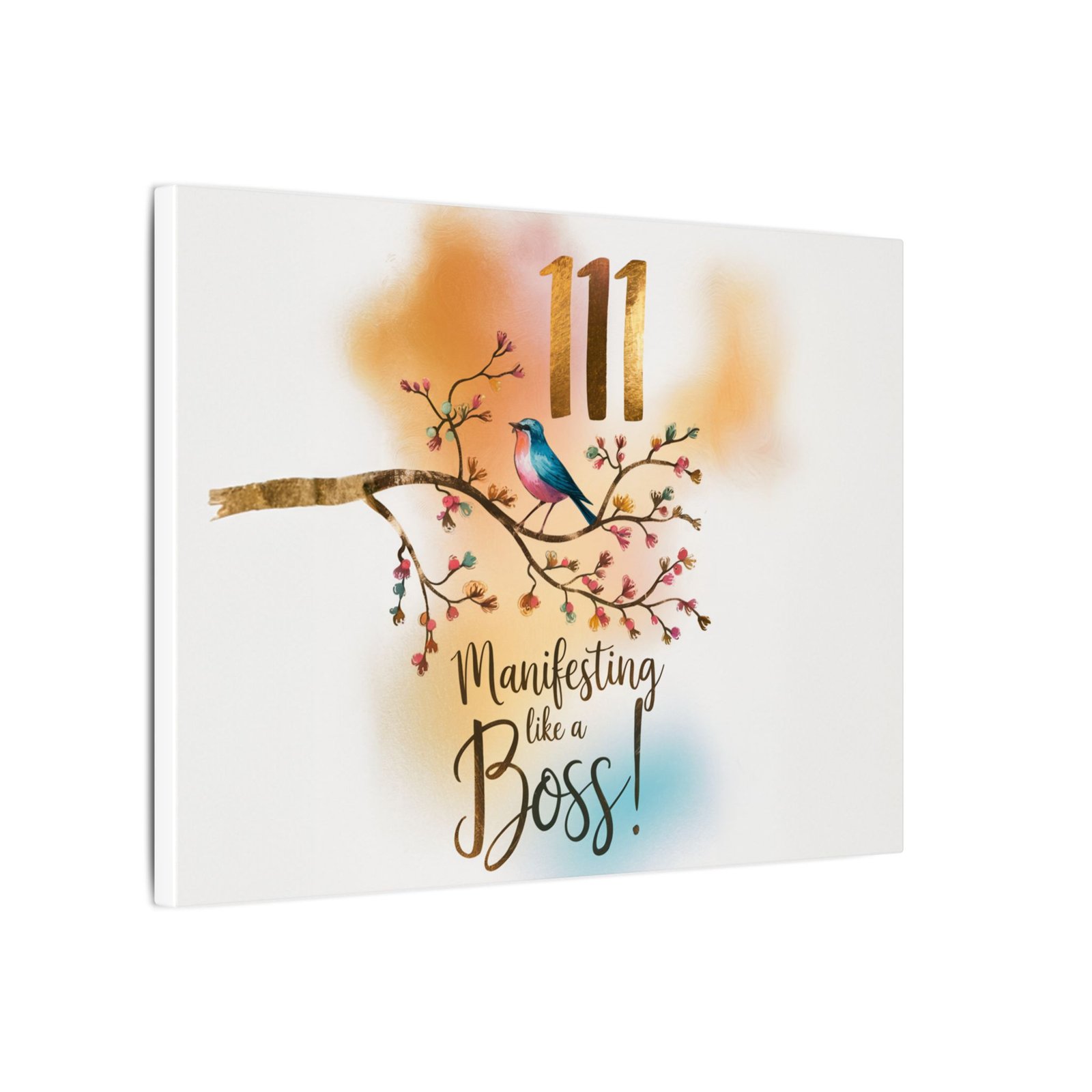 111 Manifesting Like a Boss - Matte Stretched Canvas (0.75") - Image 10