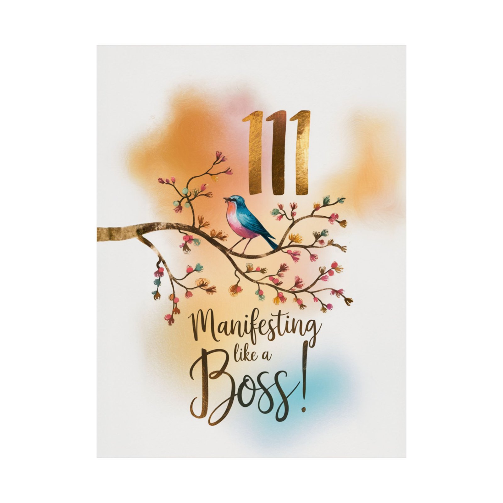 111 Manifesting Like a Boss - Premium Matte Art Print - Image 78