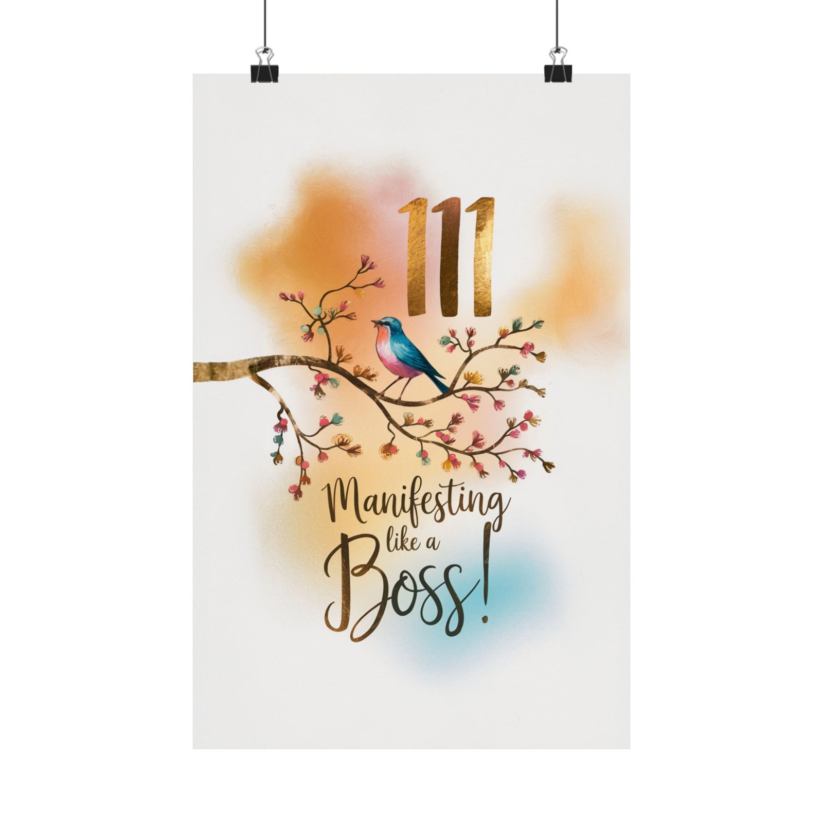 111 Manifesting Like a Boss - Premium Matte Art Print - Image 17