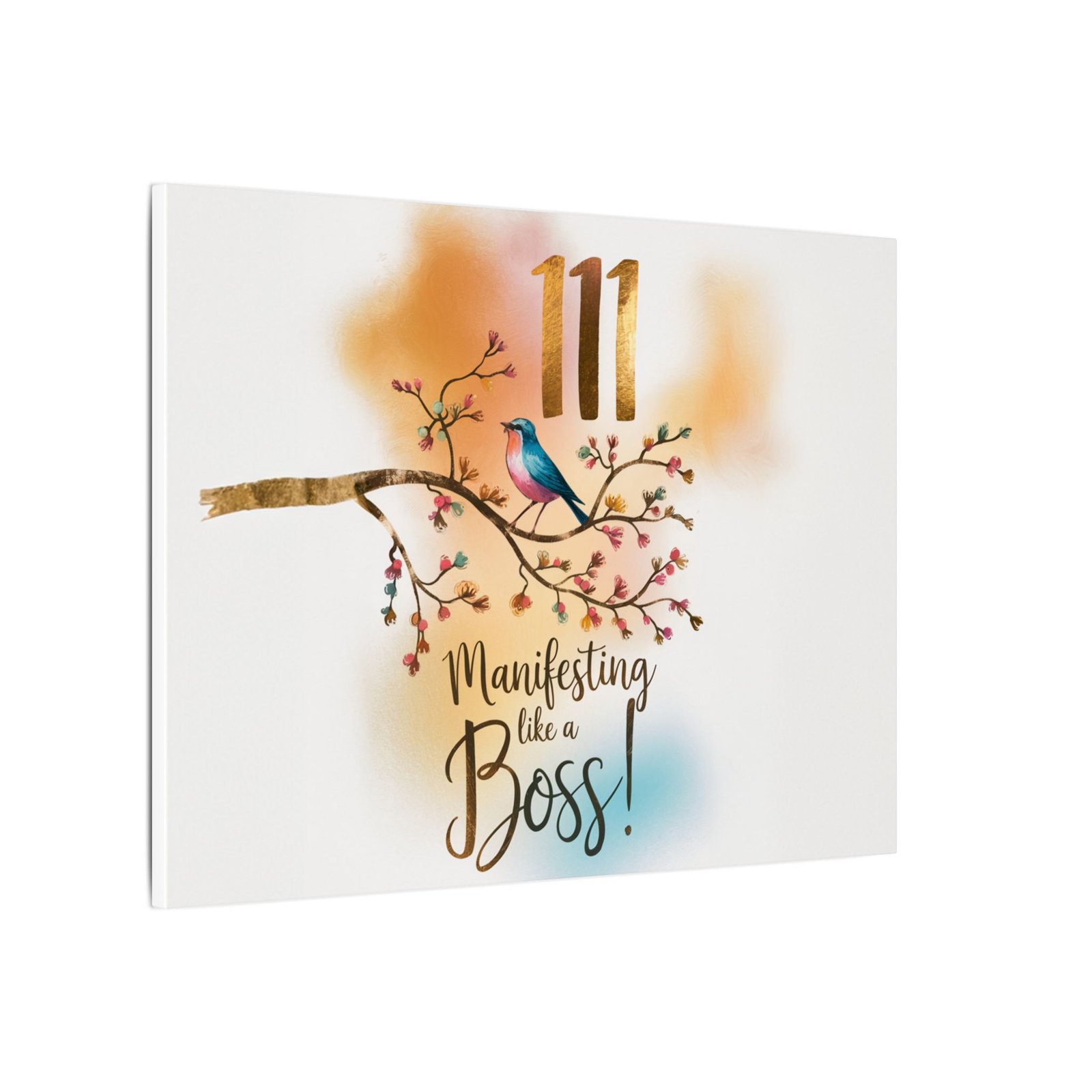 111 Manifesting Like a Boss - Matte Stretched Canvas (0.75") - Image 18
