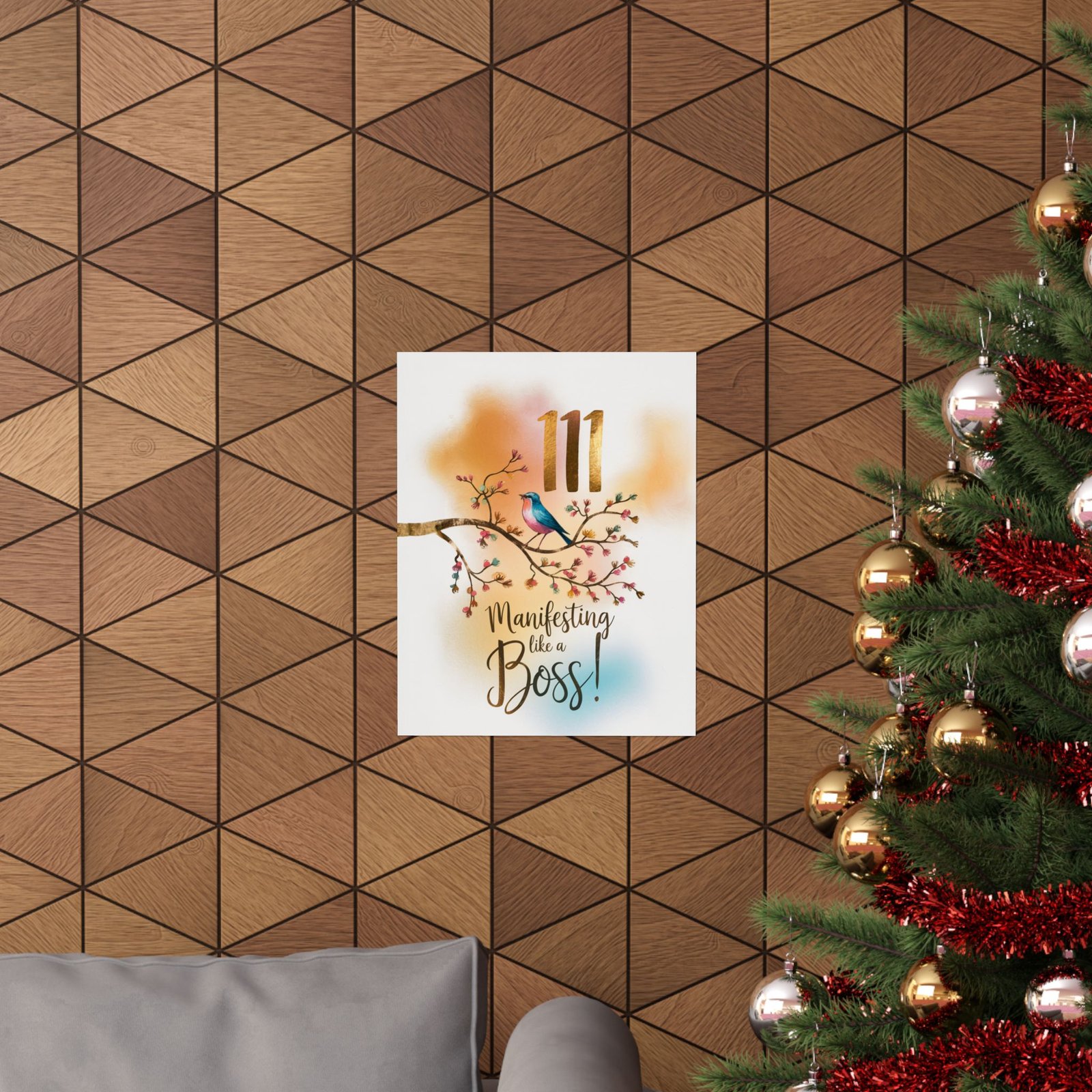 111 Manifesting Like a Boss - Premium Matte Art Print - Image 36