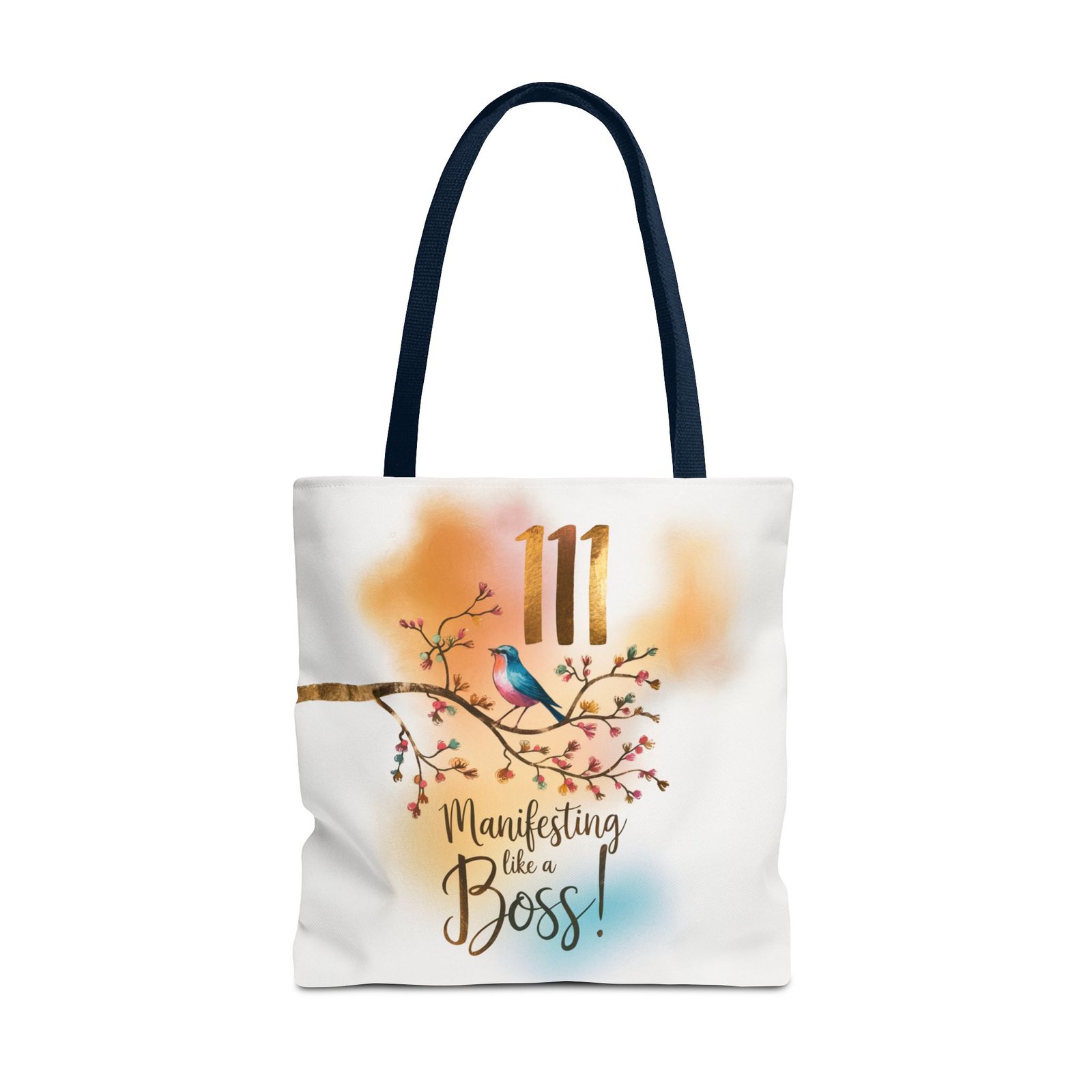 111 Manifesting Like a Boss - Stylish Custom Tote Bag - Image 57