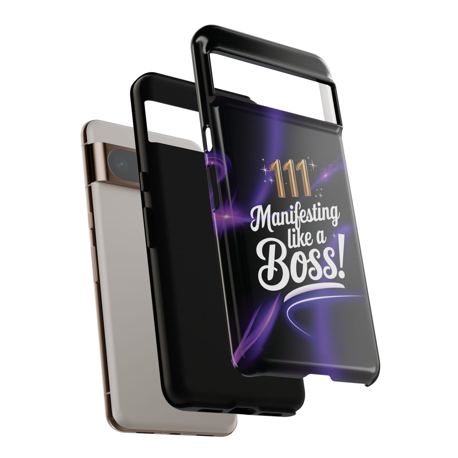 Copy of Manifesting Like a Boss! 111 Angel Number Tough Phone Case - Dual Layer Protection for Positive Vibes - Image 216