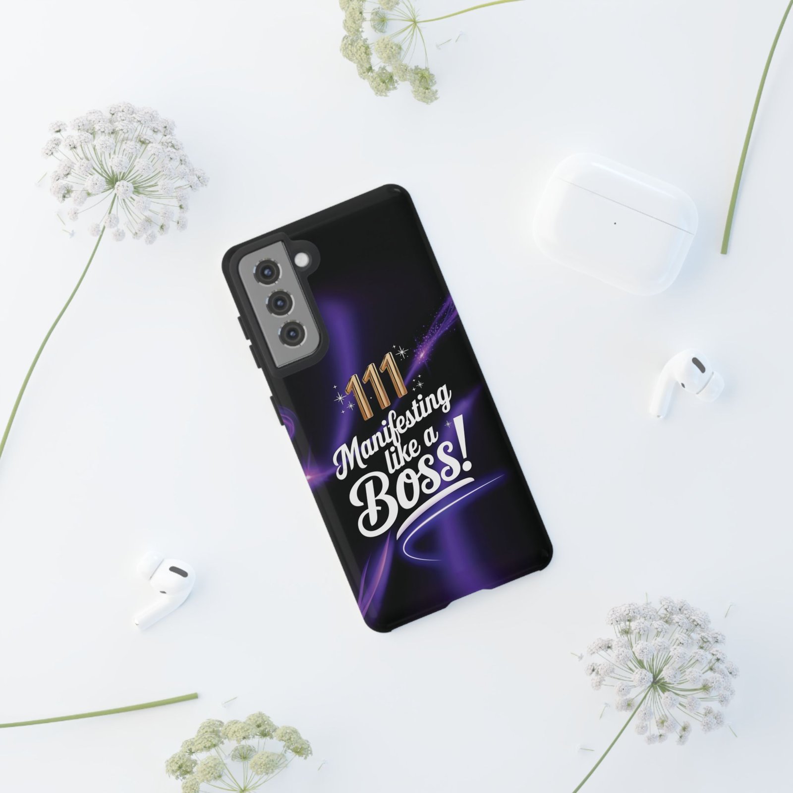 Copy of Manifesting Like a Boss! 111 Angel Number Tough Phone Case - Dual Layer Protection for Positive Vibes - Image 54
