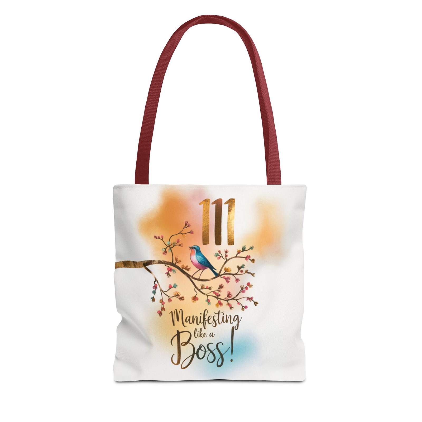 111 Manifesting Like a Boss - Stylish Custom Tote Bag - Image 13