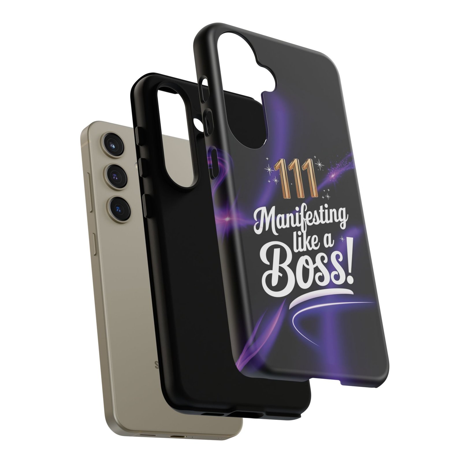 Copy of Manifesting Like a Boss! 111 Angel Number Tough Phone Case - Dual Layer Protection for Positive Vibes - Image 196