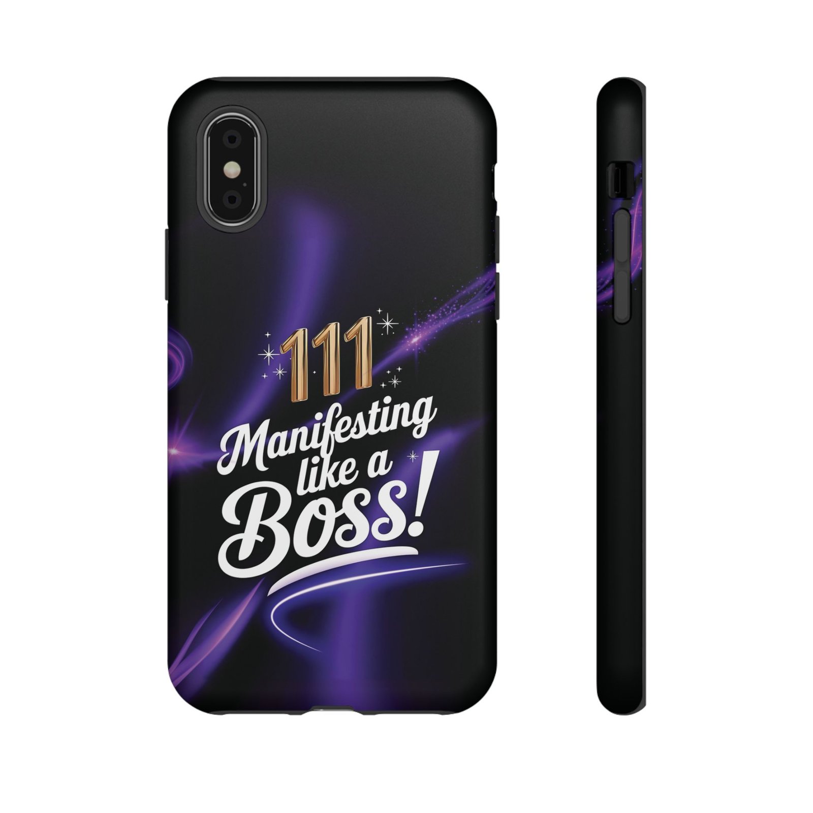 Copy of Manifesting Like a Boss! 111 Angel Number Tough Phone Case - Dual Layer Protection for Positive Vibes - Image 6