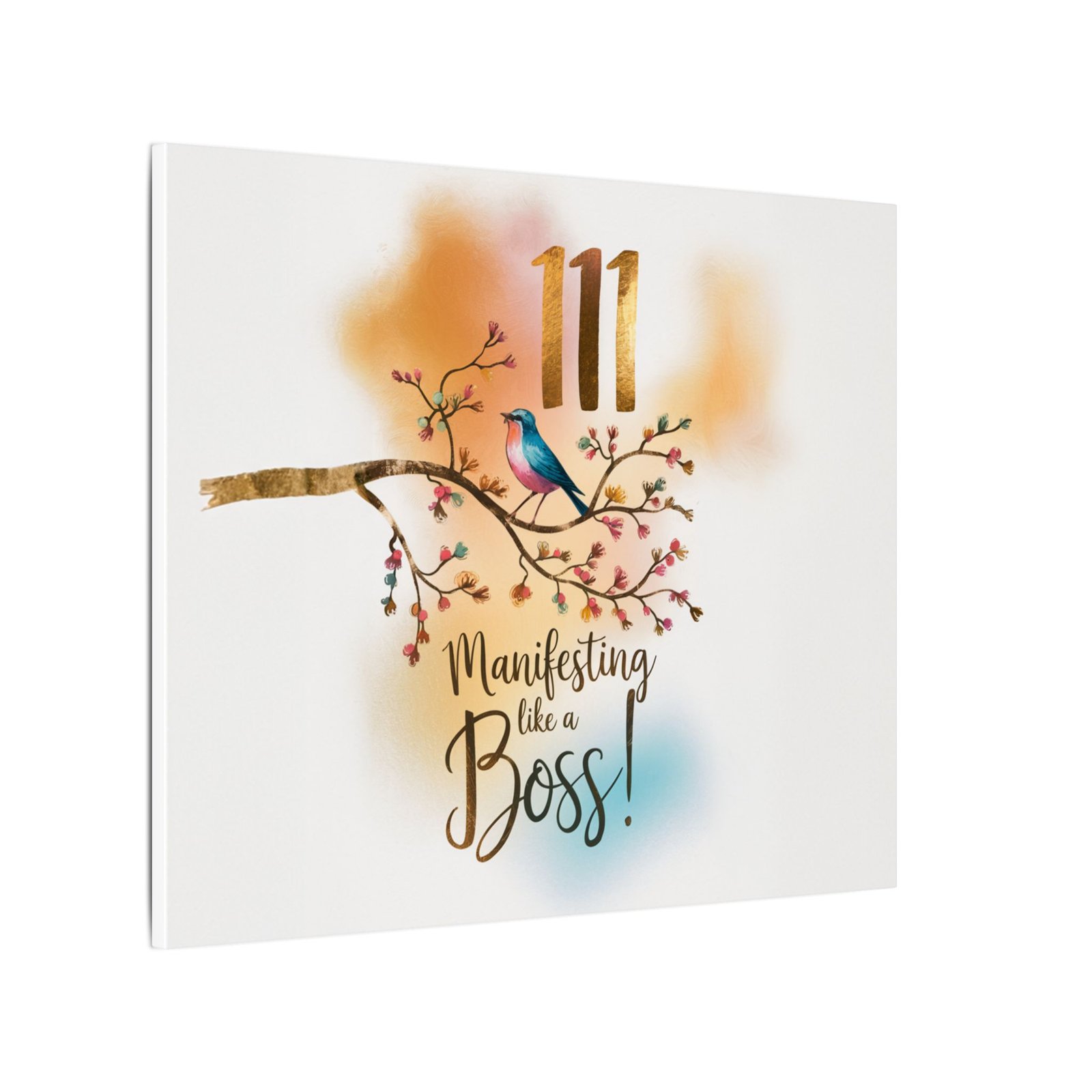 111 Manifesting Like a Boss - Matte Stretched Canvas (0.75") - Image 38