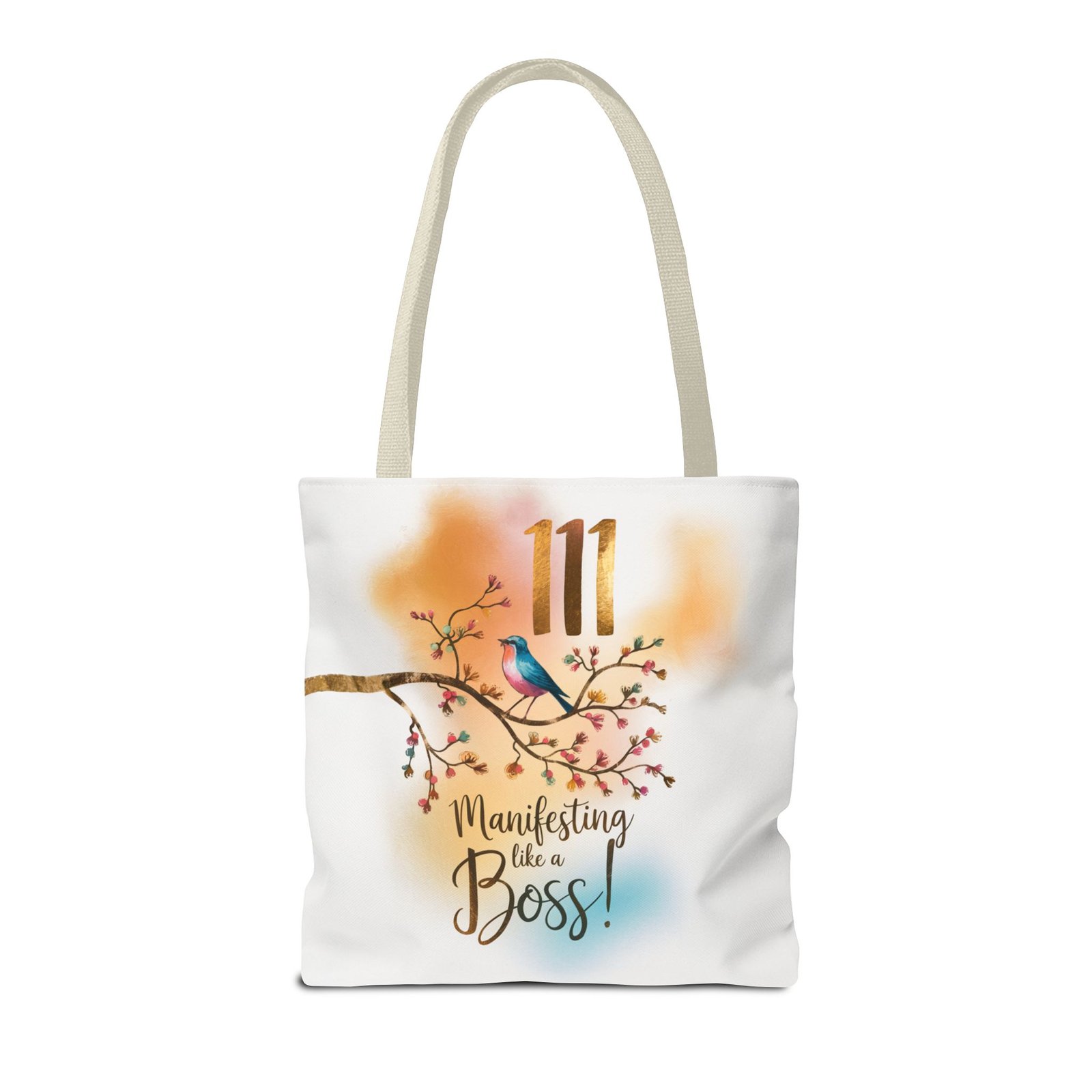 111 Manifesting Like a Boss - Stylish Custom Tote Bag - Image 42