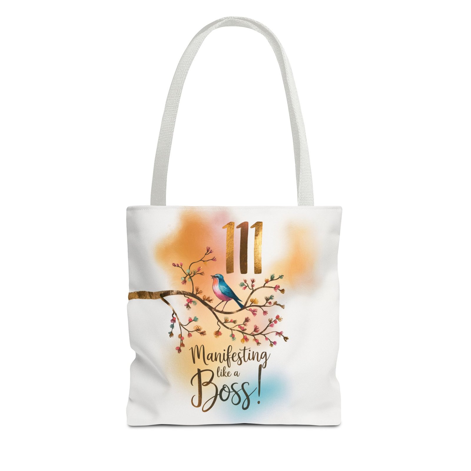 111 Manifesting Like a Boss - Stylish Custom Tote Bag - Image 25
