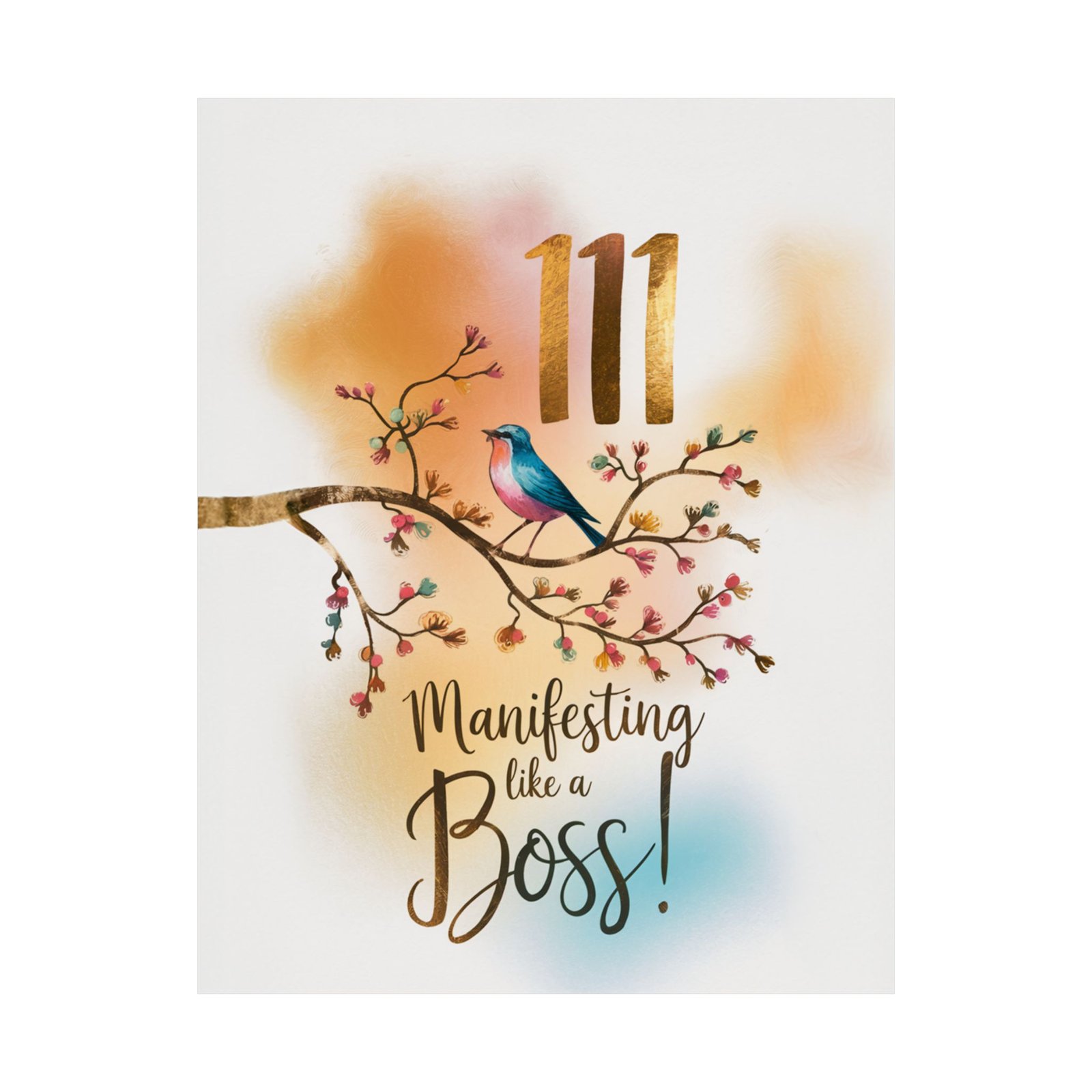 111 Manifesting Like a Boss - Premium Matte Art Print - Image 34