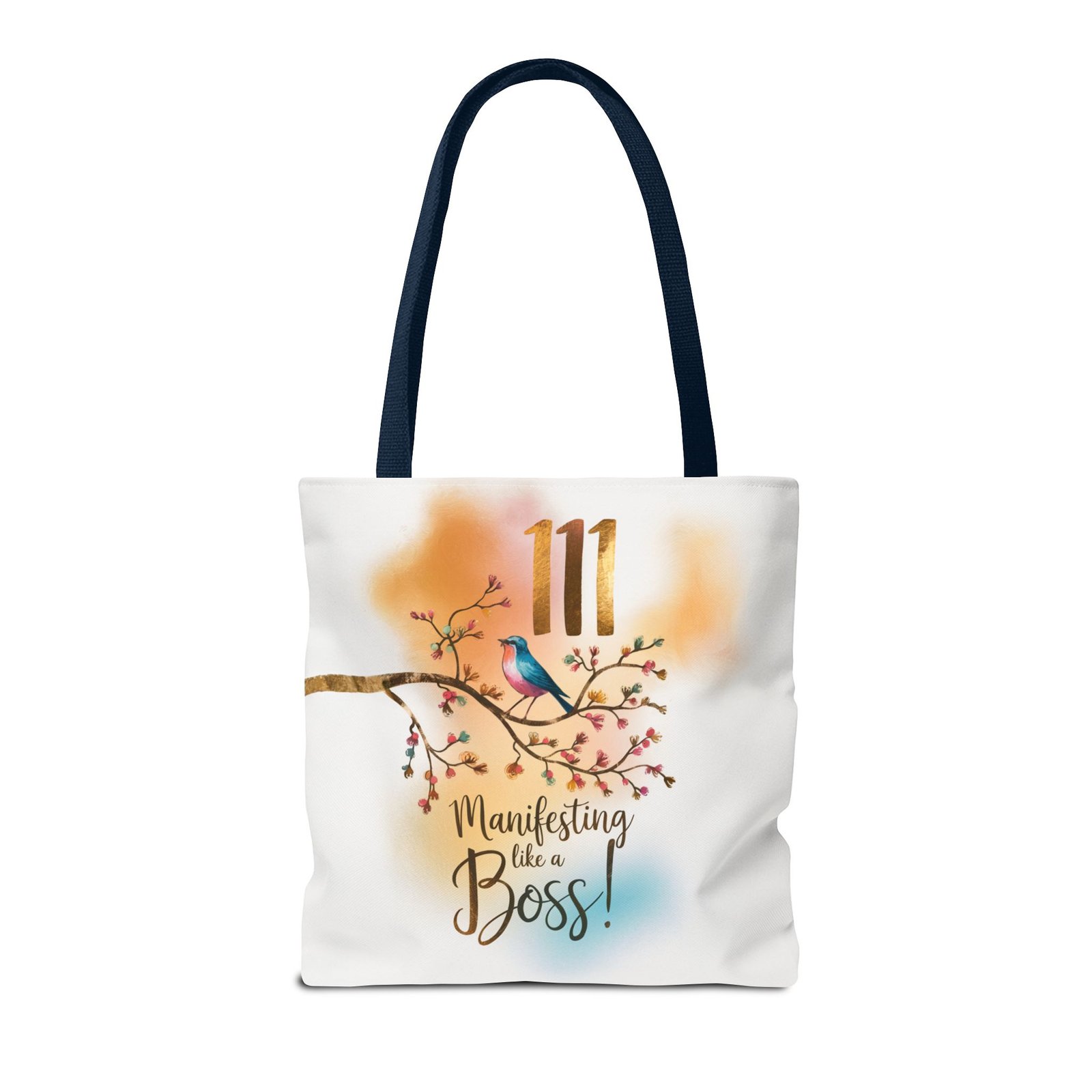 111 Manifesting Like a Boss - Stylish Custom Tote Bag - Image 54