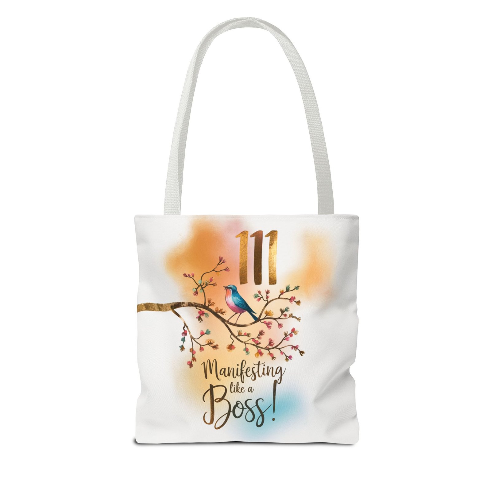 111 Manifesting Like a Boss - Stylish Custom Tote Bag - Image 26