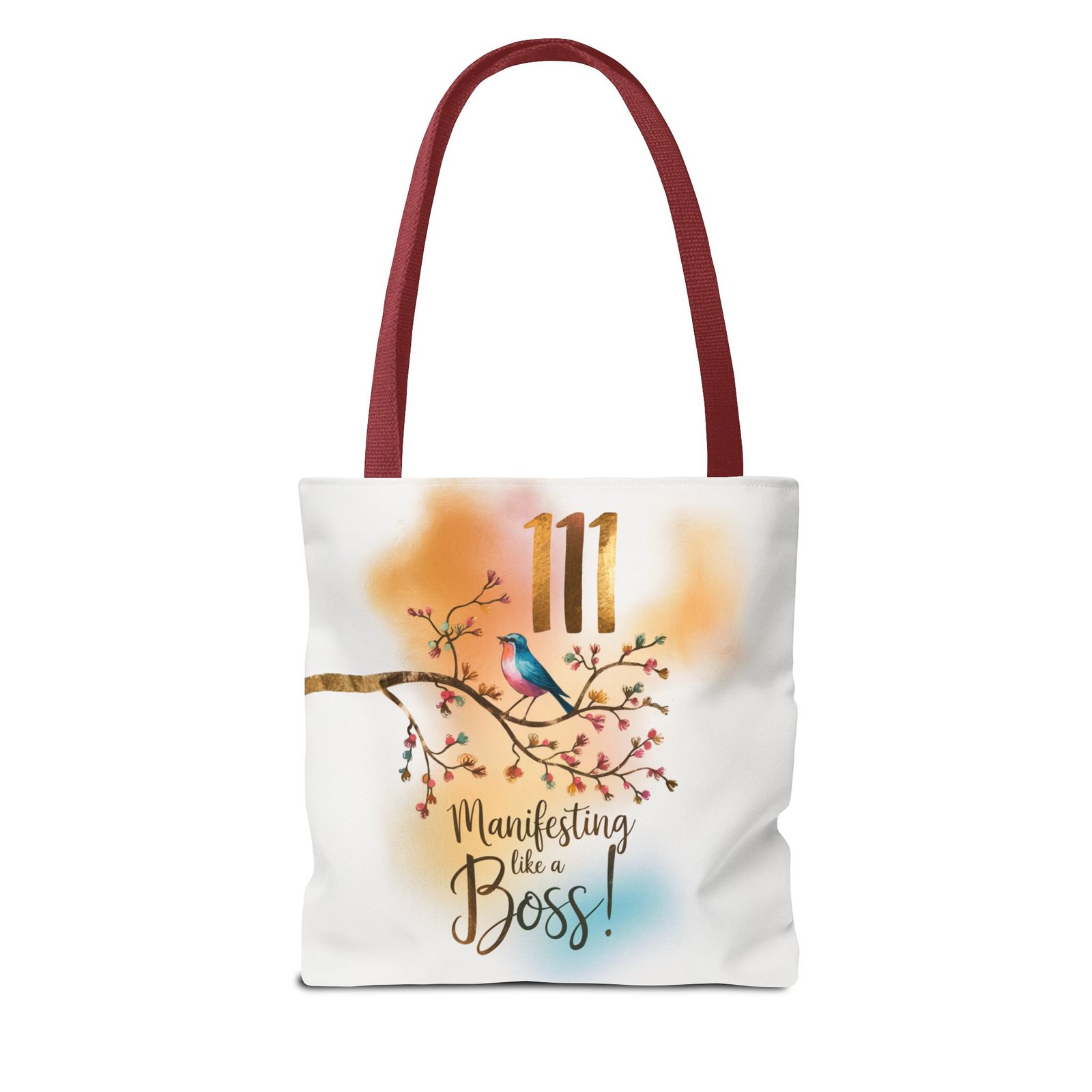 111 Manifesting Like a Boss - Stylish Custom Tote Bag - Image 14