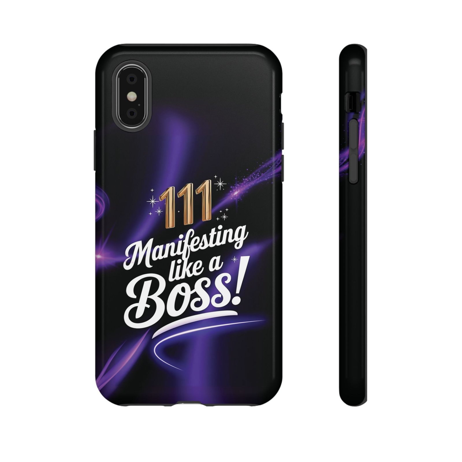 Copy of Manifesting Like a Boss! 111 Angel Number Tough Phone Case - Dual Layer Protection for Positive Vibes - Image 5