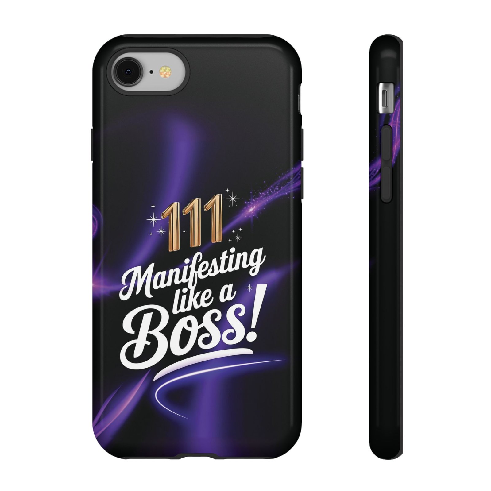 Copy of Manifesting Like a Boss! 111 Angel Number Tough Phone Case - Dual Layer Protection for Positive Vibes