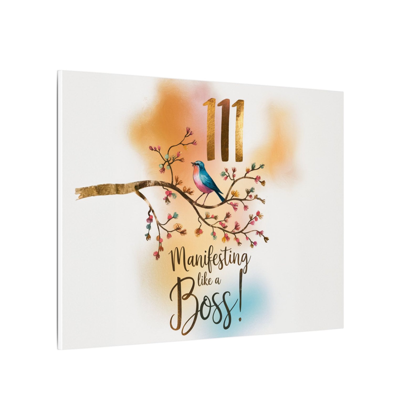 111 Manifesting Like a Boss - Matte Stretched Canvas (0.75") - Image 22
