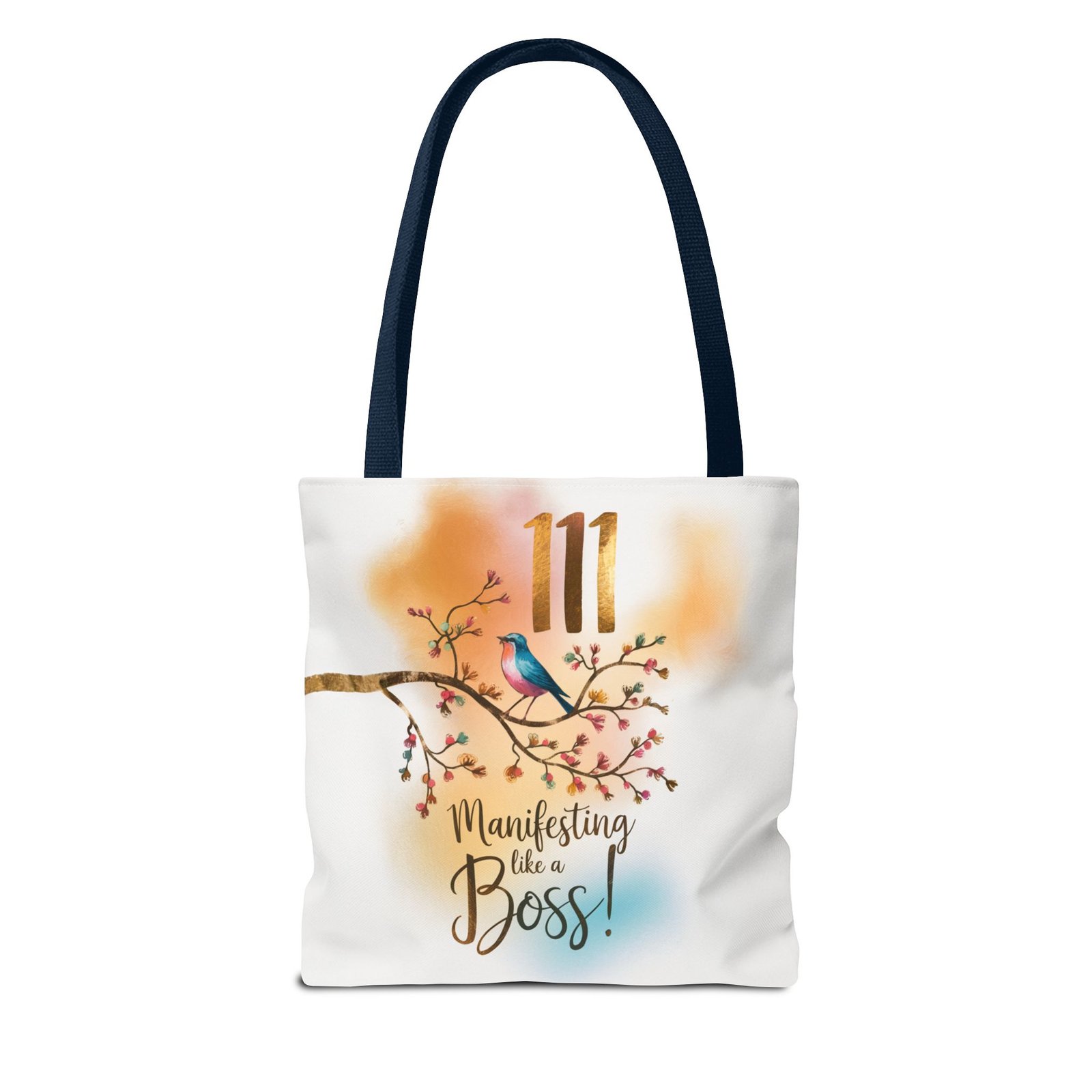 111 Manifesting Like a Boss - Stylish Custom Tote Bag - Image 50