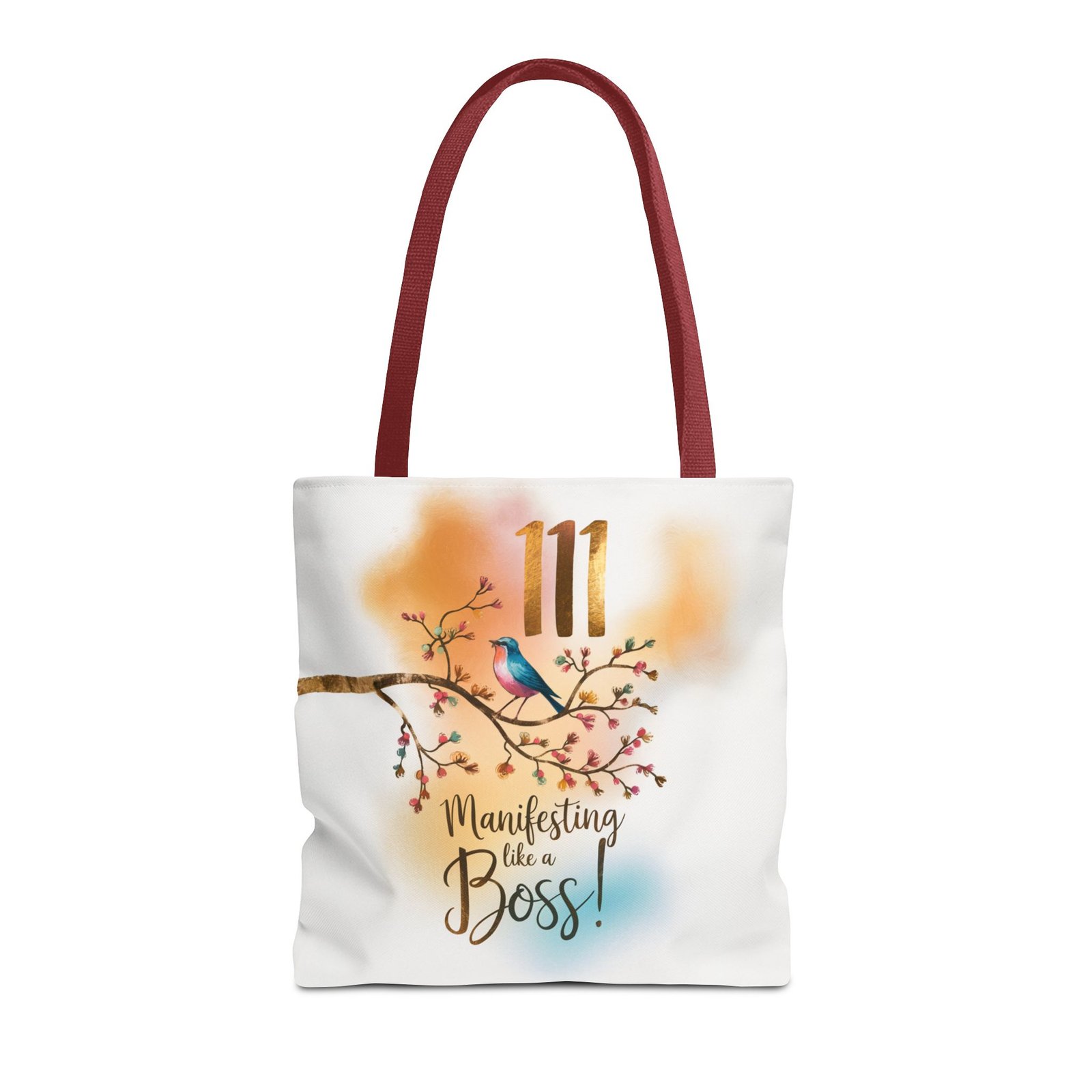 111 Manifesting Like a Boss - Stylish Custom Tote Bag - Image 17