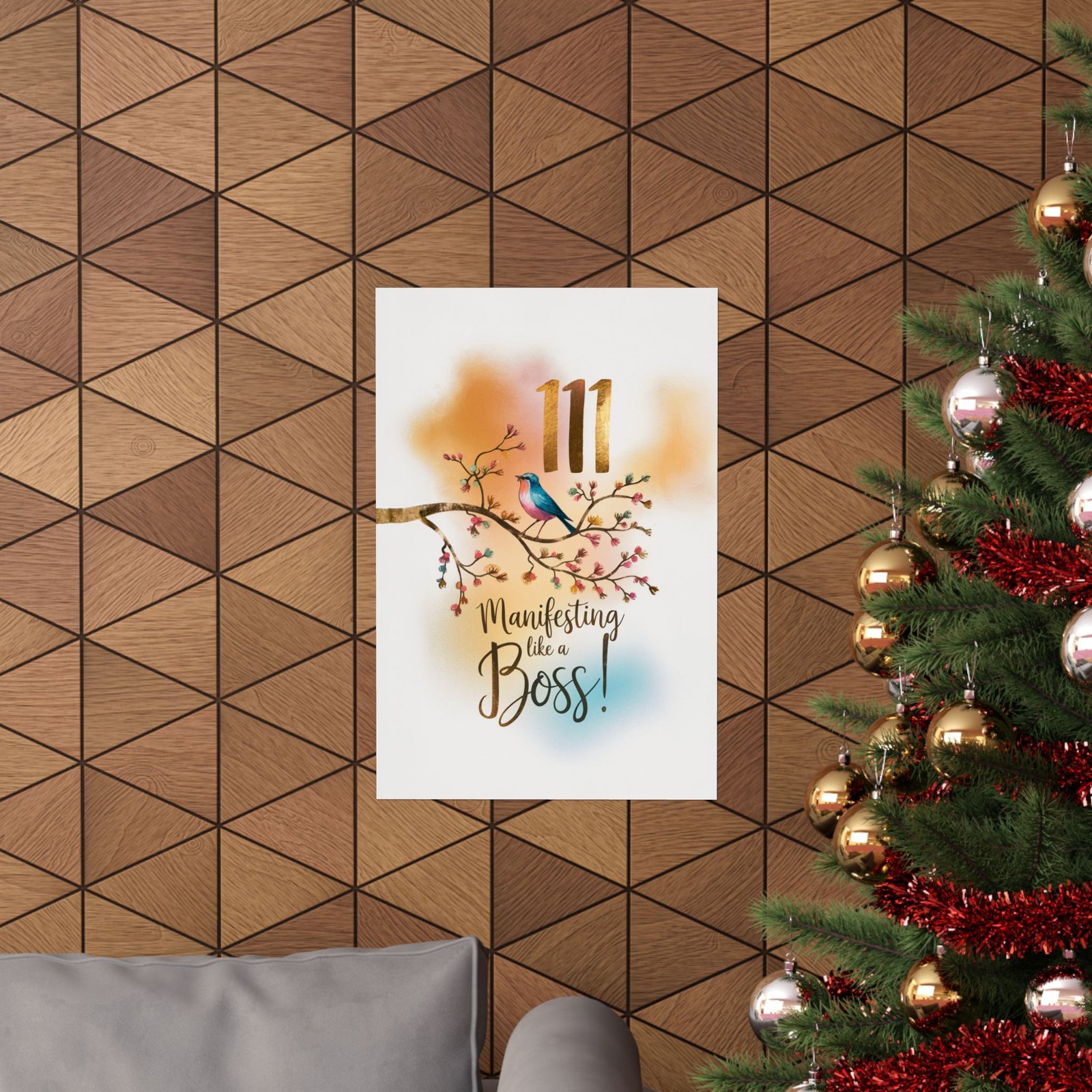 111 Manifesting Like a Boss - Premium Matte Art Print - Image 44