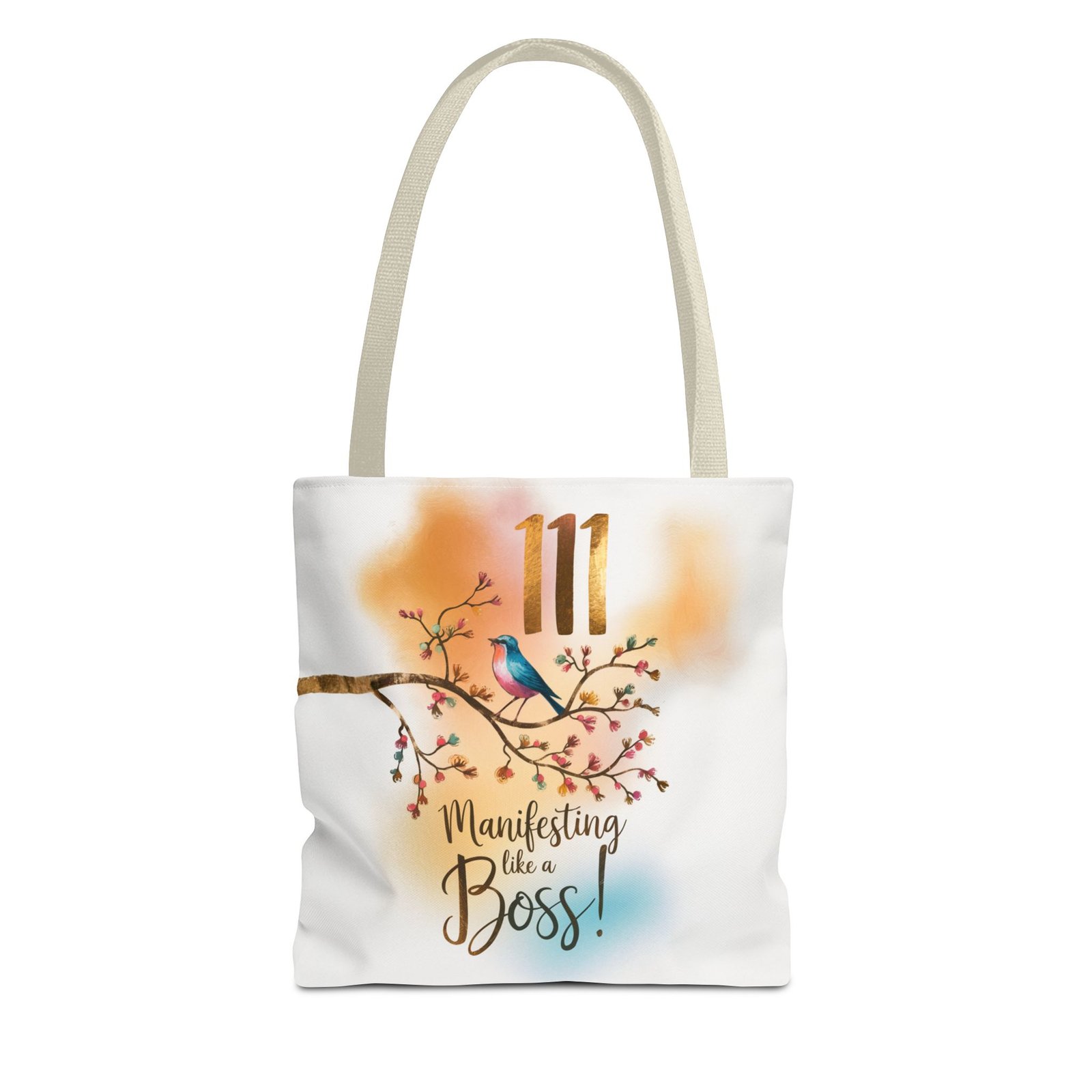 111 Manifesting Like a Boss - Stylish Custom Tote Bag - Image 37