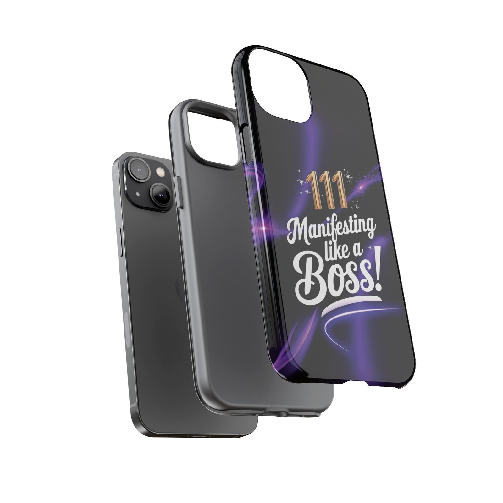 Copy of Manifesting Like a Boss! 111 Angel Number Tough Phone Case - Dual Layer Protection for Positive Vibes - Image 111