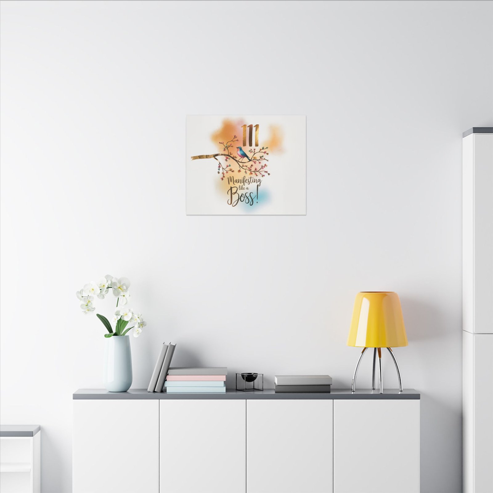 111 Manifesting Like a Boss - Matte Stretched Canvas (0.75") - Image 40
