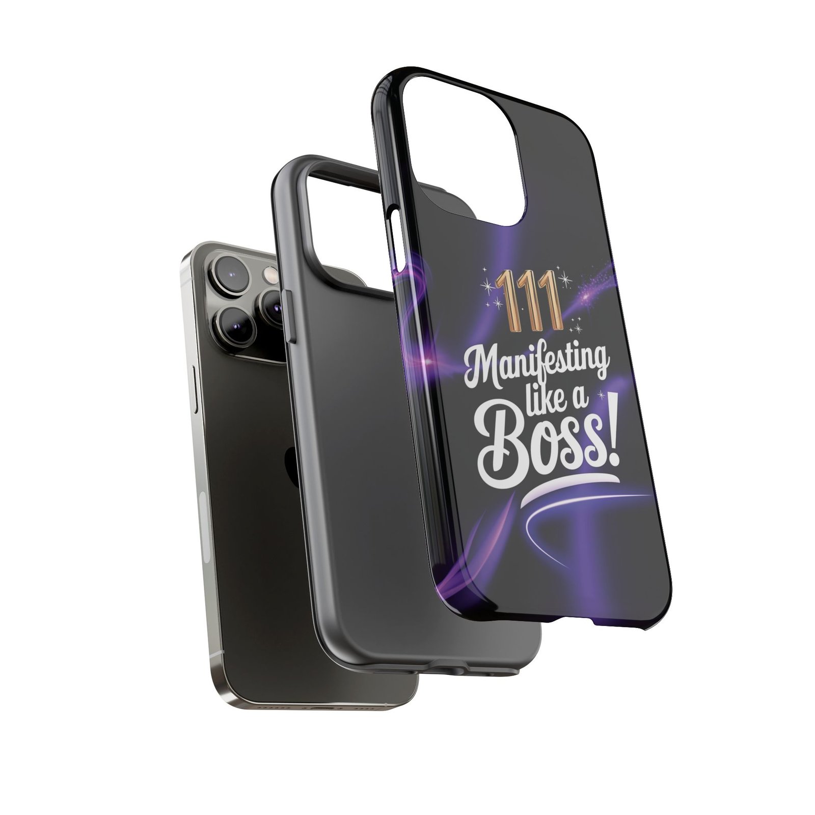 Copy of Manifesting Like a Boss! 111 Angel Number Tough Phone Case - Dual Layer Protection for Positive Vibes - Image 119