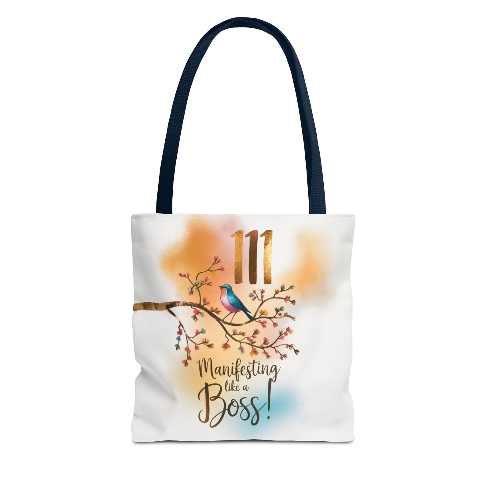 111 Manifesting Like a Boss - Stylish Custom Tote Bag - Image 49