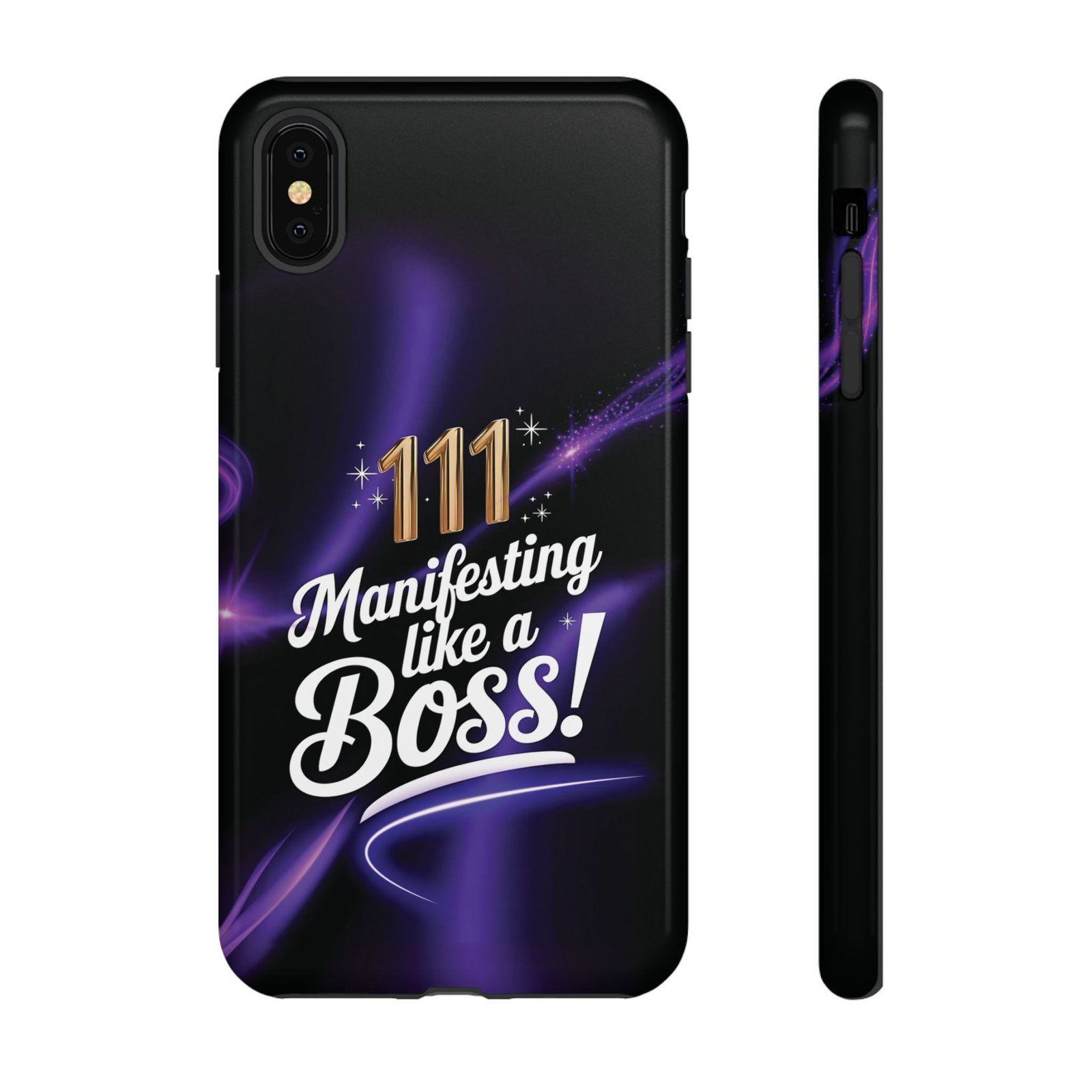 Copy of Manifesting Like a Boss! 111 Angel Number Tough Phone Case - Dual Layer Protection for Positive Vibes - Image 11