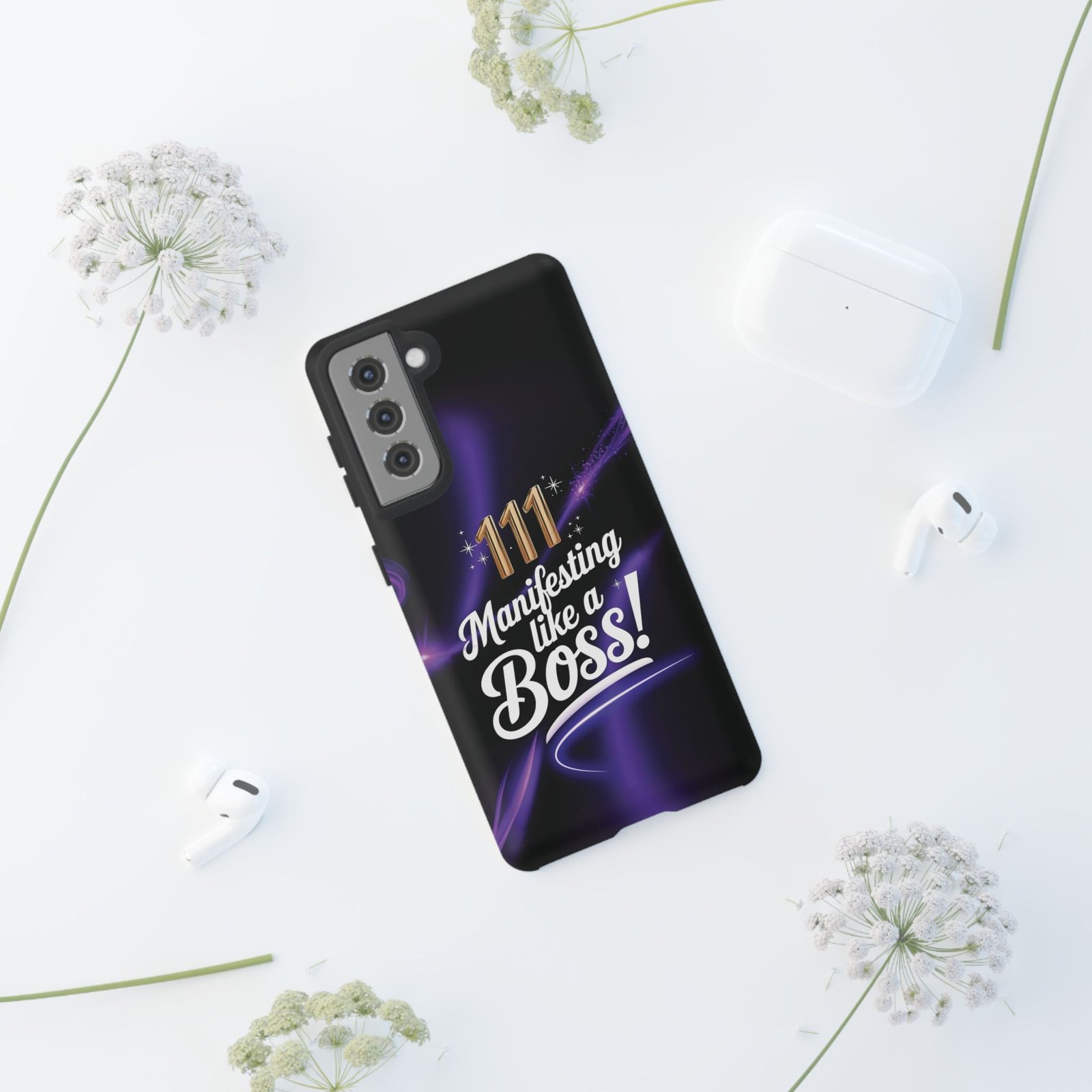 Copy of Manifesting Like a Boss! 111 Angel Number Tough Phone Case - Dual Layer Protection for Positive Vibes - Image 56
