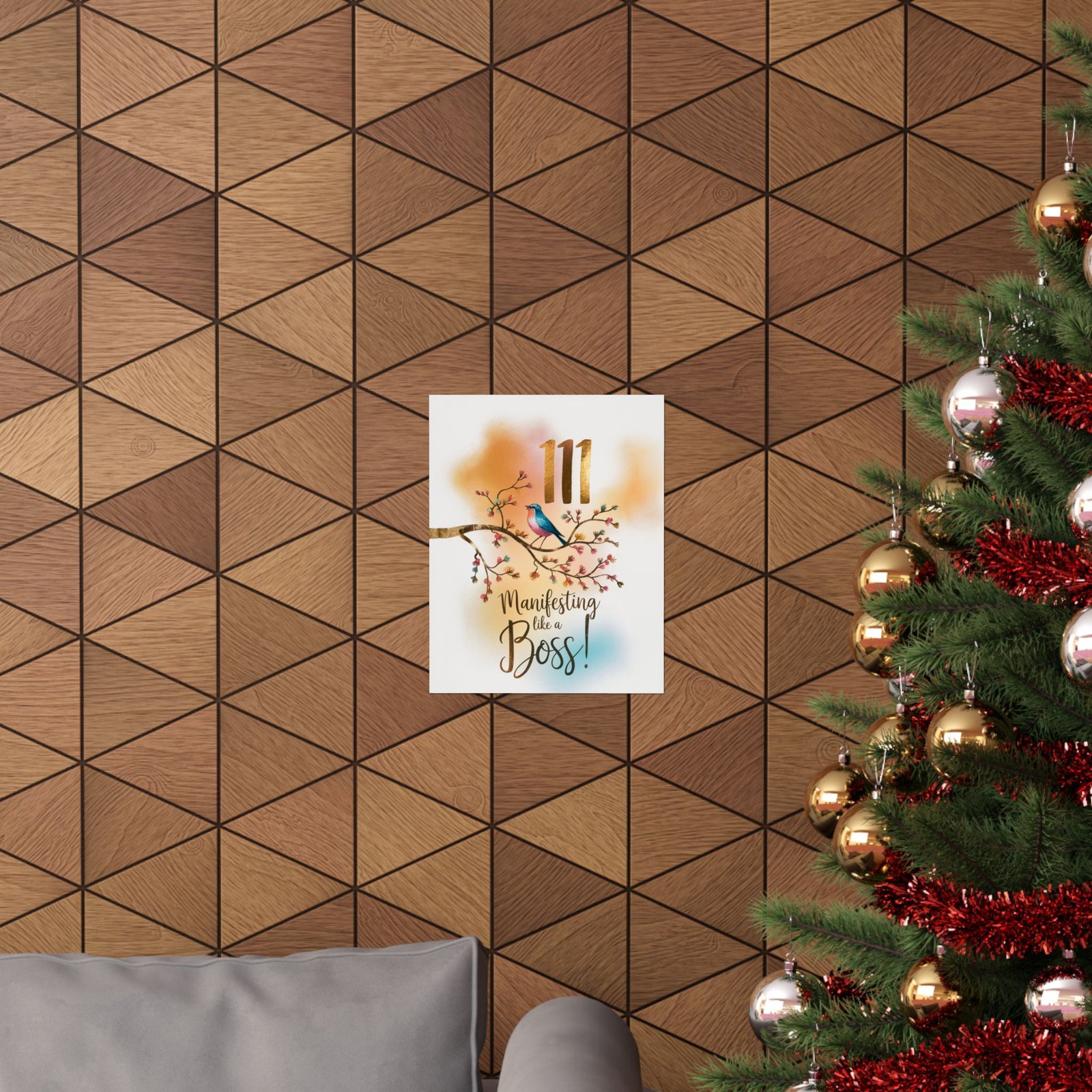 111 Manifesting Like a Boss - Premium Matte Art Print - Image 12