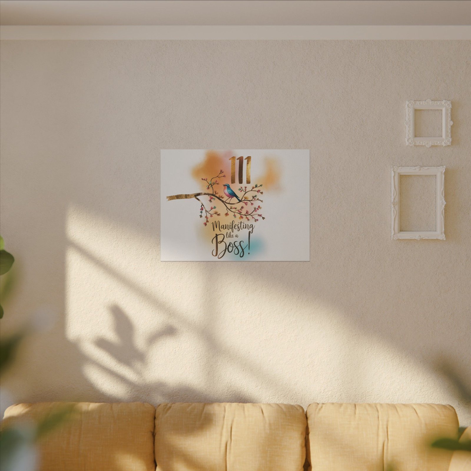 111 Manifesting Like a Boss - Matte Stretched Canvas (0.75") - Image 23