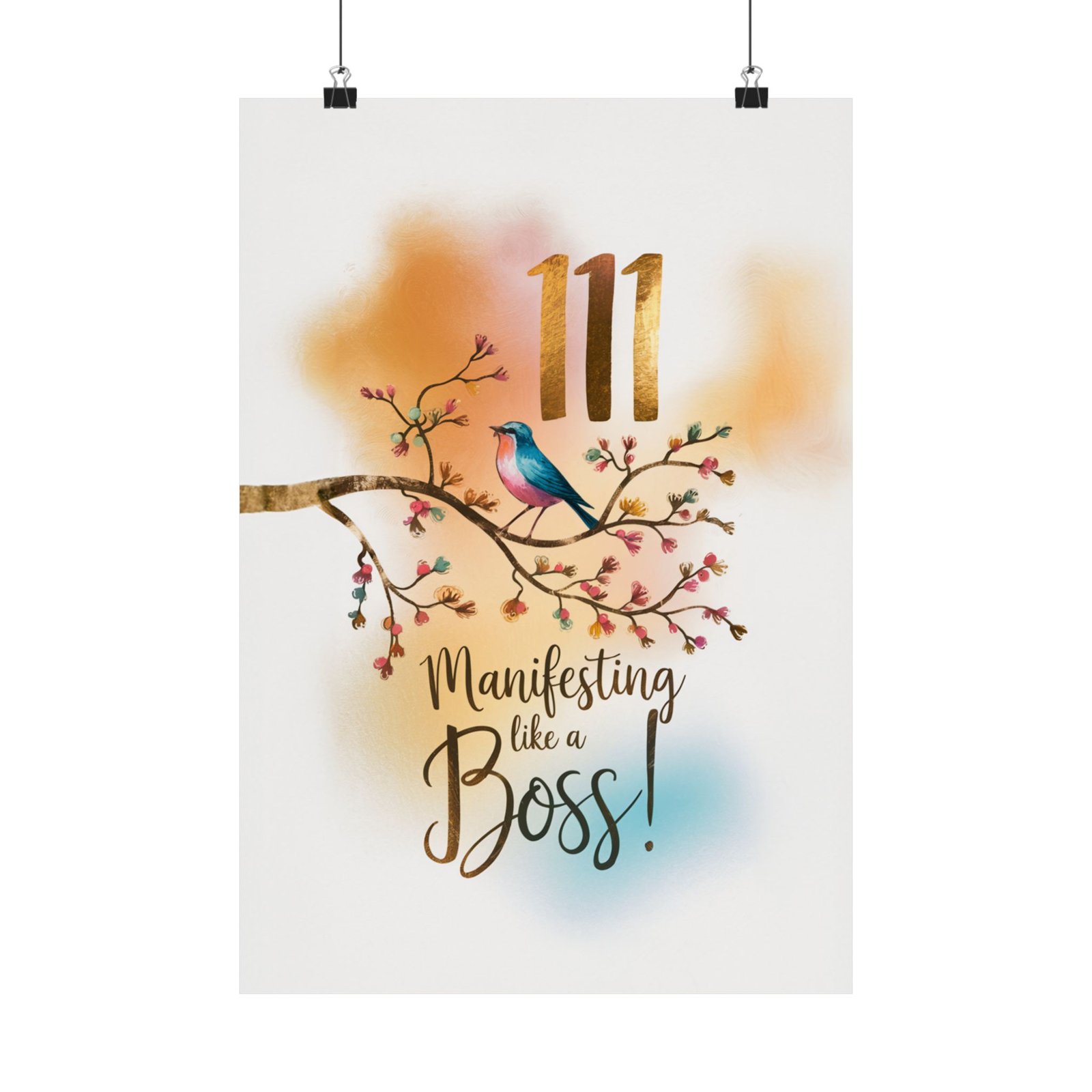111 Manifesting Like a Boss - Premium Matte Art Print - Image 29