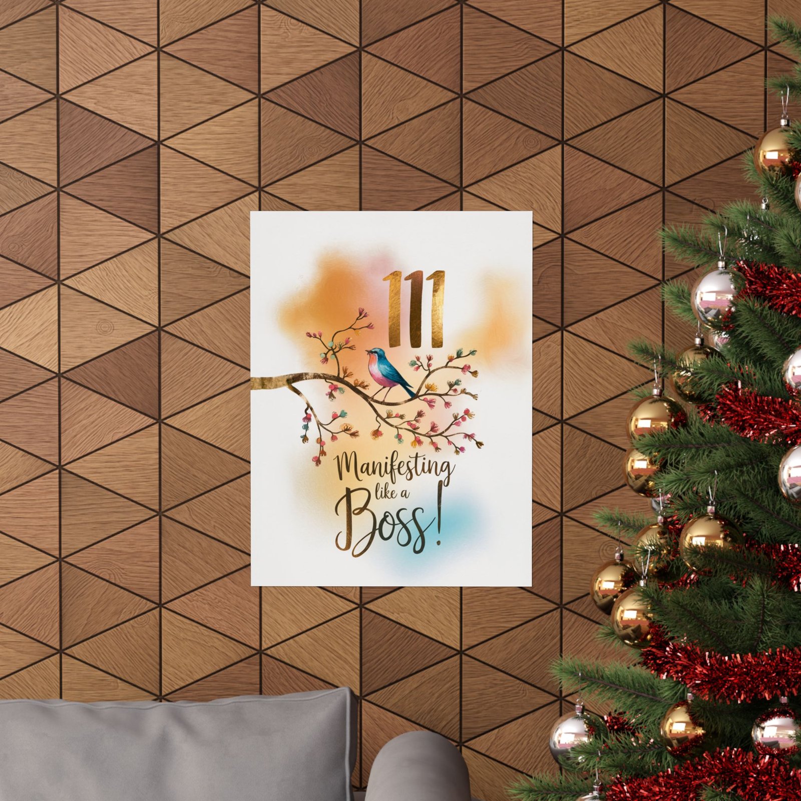 111 Manifesting Like a Boss - Premium Matte Art Print - Image 48