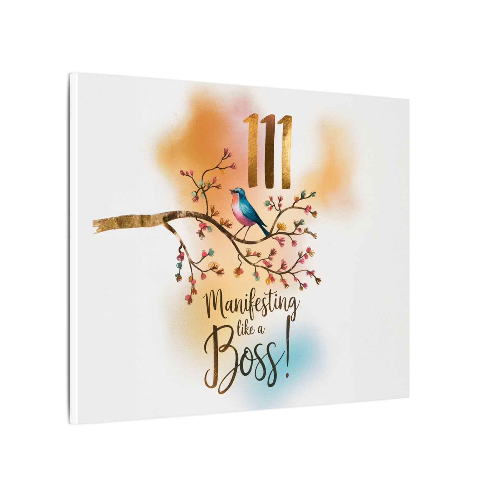 111 Manifesting Like a Boss - Matte Stretched Canvas (0.75") - Image 14