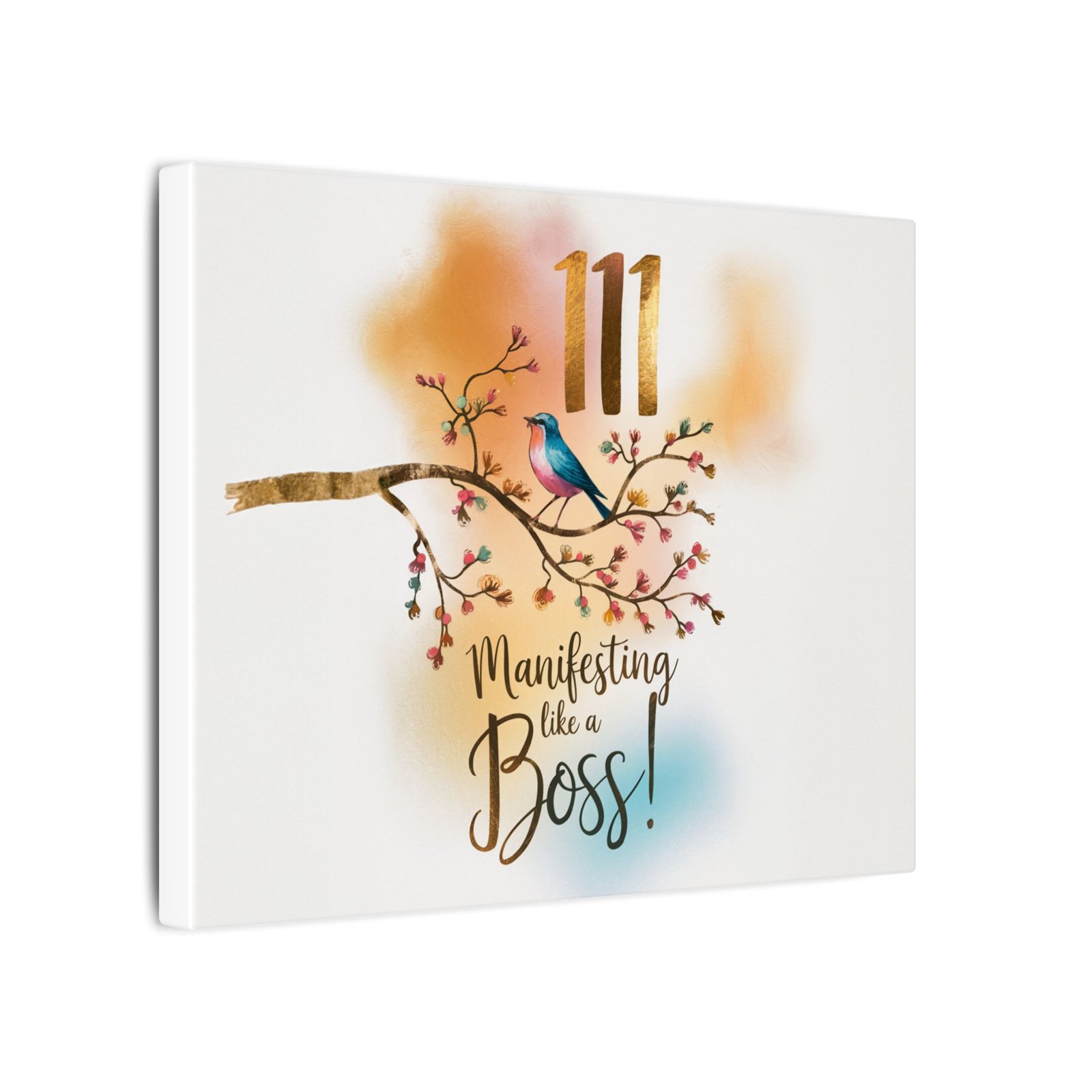 111 Manifesting Like a Boss - Matte Stretched Canvas (0.75") - Image 30
