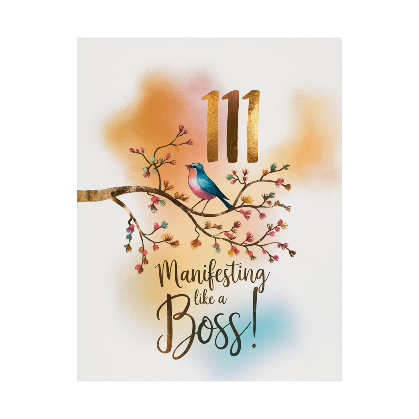 111 Manifesting Like a Boss - Premium Matte Art Print - Image 6